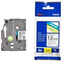 Feliratozógép szalag Brother TZE231 12mmx8m ORIGINAL fekete/fehér Irodatechnika, kellékei Brother