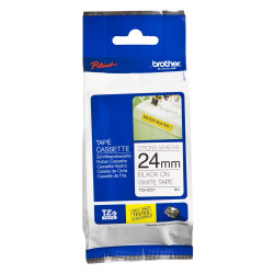 Feliratozógép szalag, Brother TZES251 24mmx8m ORIGINAL fekete/fehér Irodatechnika, kellékei Brother
