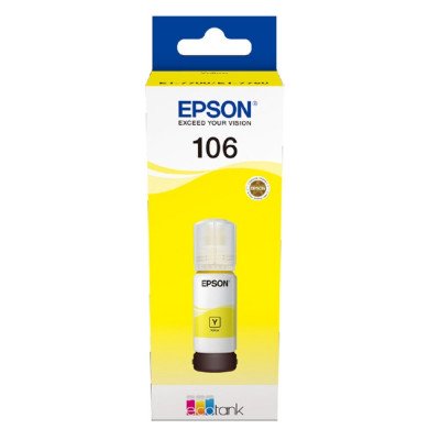 Ink Epson T00R4 yellow ORIGINAL (106) Ink Epson T00R4 yellow ORIGINAL (106)