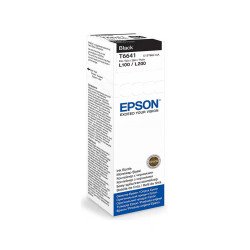 Ink Epson T6641 black ORIGINAL 70ml Nyomtatók, másolók, kellékeik Epson