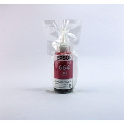 Ink Epson T6643 dye magenta 70ml ORIGINAL doboz nélkül Ink Epson T6643 dye magenta 70ml ORIGINAL doboz nélkül