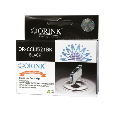 Canon CLI521 tintapatron black ORINK
