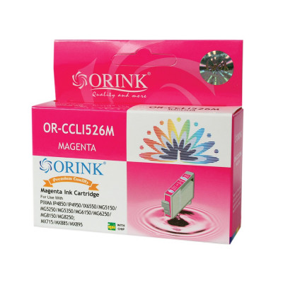 Canon CLI526 tintapatron magenta ORINK Canon CLI526 tintapatron magenta ORINK