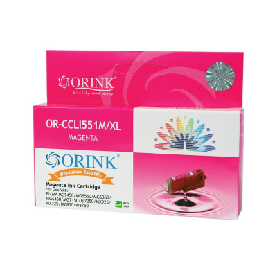 Canon CLI551XL tintapatron magenta ORINK Canon CLI551XL tintapatron magenta ORINK