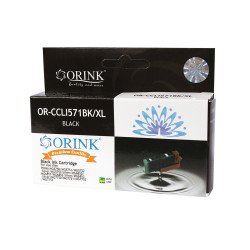 Canon CLI571XL tintapatron black ORINK Nyomtatók, másolók, kellékeik Orink