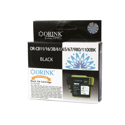 Brother CB11/LC980/LC985/LC1100XL tintapatron black ORINK Brother CB11/LC980/LC985/LC1100XL tintapatron black ORINK