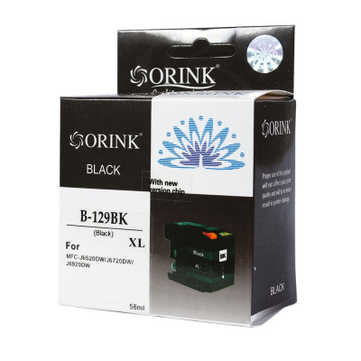 Brother LC129XL tintapatron black ORINK Brother LC129XL tintapatron black ORINK