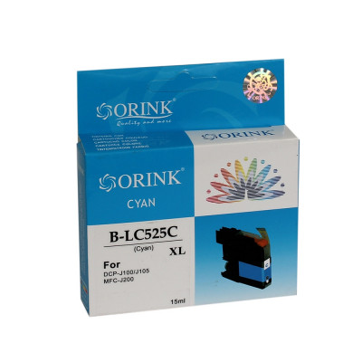 Brother LC525XL tintapatron cyan ORINK Brother LC525XL tintapatron cyan ORINK