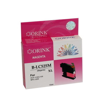 Brother LC525XL tintapatron magenta ORINK Brother LC525XL tintapatron magenta ORINK