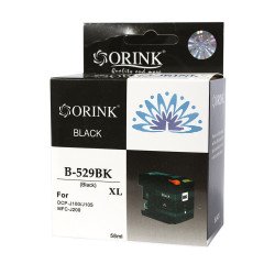 Brother LC529XL tintapatron black ORINK Nyomtatók, másolók, kellékeik Orink