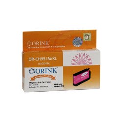 Utángyártott Hp 951XL/CN047AE tintapatron magenta ORINK Nyomtatók, másolók, kellékeik Orink