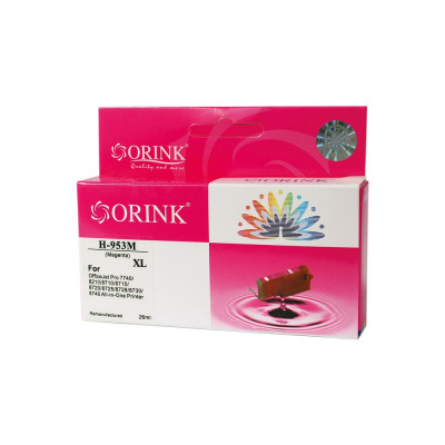 Utángyártott Hp 953XL/F6U17AE tintapatron magenta ORINK Utángyártott Hp 953XL/F6U17AE tintapatron magenta ORINK