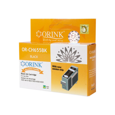 Utángyártott Hp 655/CZ109AE tintapatron black ORINK Utángyártott Hp 655/CZ109AE tintapatron black ORINK