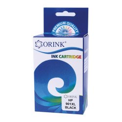 Utángyártott Hp 901XL/CC654AE tintapatron black ORINK Nyomtatók, másolók, kellékeik Orink