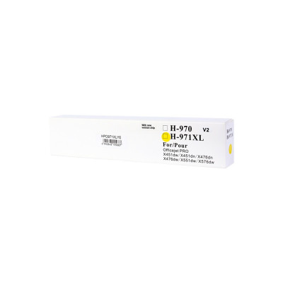 Utángyártott Hp 971XL/CN628AE tintapatron yellow ORINK