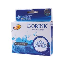 Utángyártott Hp 711XL/CZ133A tintapatron black ORINK Nyomtatók, másolók, kellékeik Orink