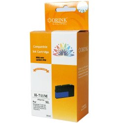 Utángyártott Hp 711XL/CZ131A tintapatron magenta ORINK Nyomtatók, másolók, kellékeik Orink