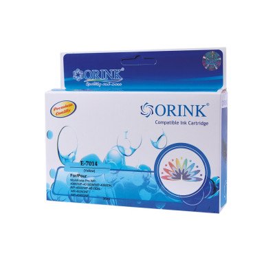Epson T7014 tintapatron yellow ORINK Epson T7014 tintapatron yellow ORINK