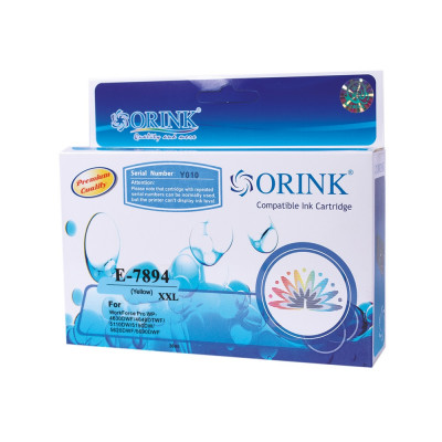 Epson T7894 tintapatron yellow ORINK Epson T7894 tintapatron yellow ORINK