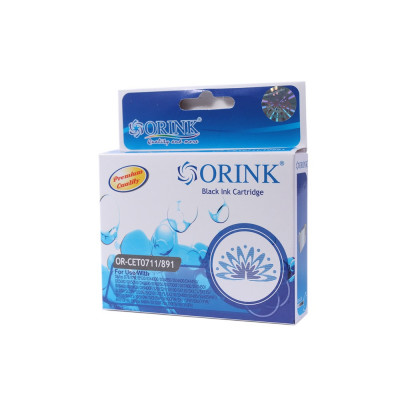Epson T0711/T0891 tintapatron black ORINK Epson T0711/T0891 tintapatron black ORINK
