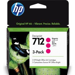 Hp 712/3ED78A tintapatron magenta 3db ORIGINAL Nyomtatók, másolók, kellékeik Hp