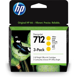 Hp 712/3ED79A tintapatron yellow 3db ORIGINAL Nyomtatók, másolók, kellékeik Hp