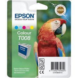 Epson T008 tintapatron color ORIGINAL leértékelt Nyomtatók, másolók, kellékeik Epson