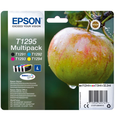 Epson T1295 tintapatron BCMY multipack ORIGINAL