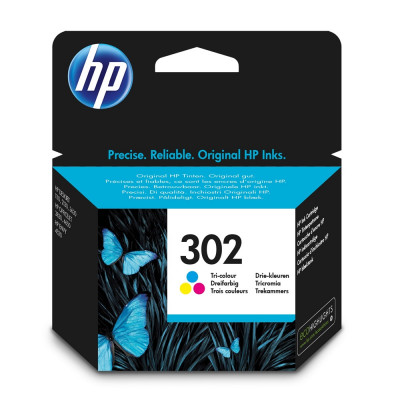 Hp 302/F6U65AE tintapatron color ORIGINAL Hp 302/F6U65AE tintapatron color ORIGINAL