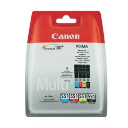 Canon CLI551 tintapatron BCMY multipack ORIGINAL Nyomtatók, másolók, kellékeik Canon