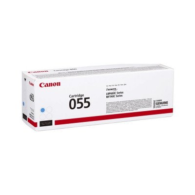 Canon CRG055 toner cyan ORIGINAL 2,1K Canon CRG055 toner cyan ORIGINAL 2,1K