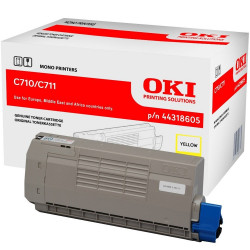 Oki C711 toner yellow ORIGINAL 11,5K Nyomtatók, másolók, kellékeik Oki