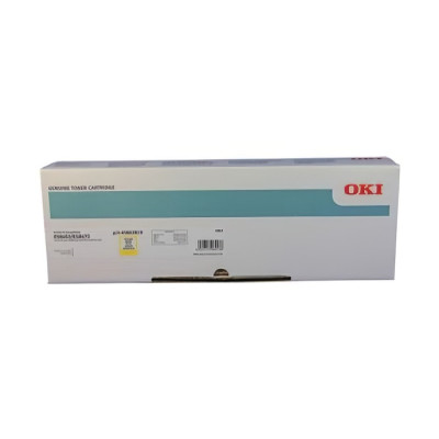 Oki ES8453/ES8473 toner yellow ORIGINAL Oki ES8453/ES8473 toner yellow ORIGINAL