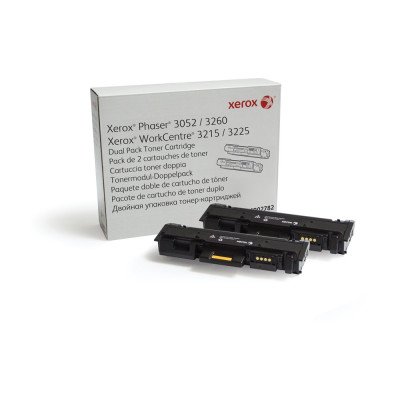 Xerox 3052/3260/3225 toner twinpack black ORIGINAL (106R02782) Xerox 3052/3260/3225 toner twinpack black ORIGINAL (106R02782)