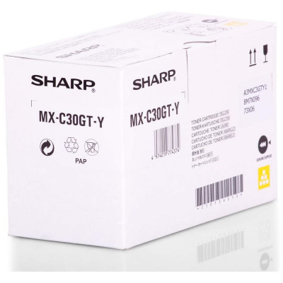 Sharp MXC30 toner yellow ORIGINAL