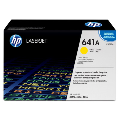 Hp C9722A toner yellow ORIGINAL (641A) Hp C9722A toner yellow ORIGINAL (641A)