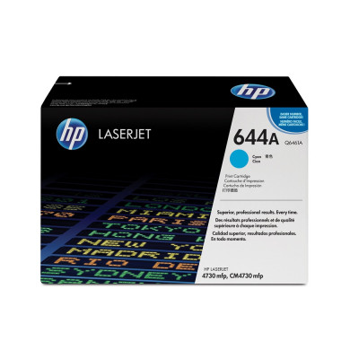 Hp Q6461A toner cyan ORIGINAL (644A) Hp Q6461A toner cyan ORIGINAL (644A)