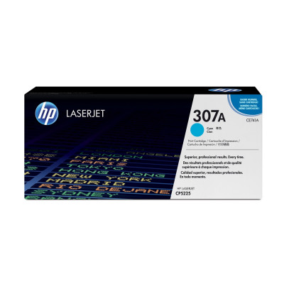 Hp CE741A toner cyan ORIGINAL (307A) Hp CE741A toner cyan ORIGINAL (307A)