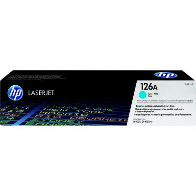 Hp CE311A toner cyan ORIGINAL (126A) Hp CE311A toner cyan ORIGINAL (126A)