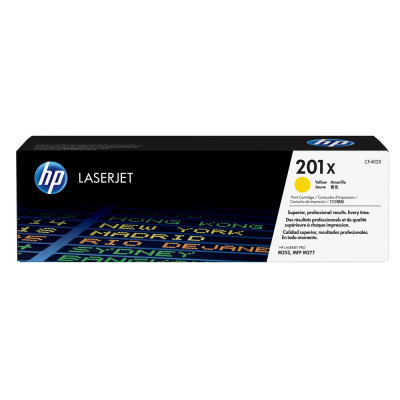 Hp CF402X toner yellow ORIGINAL (201X) Hp CF402X toner yellow ORIGINAL (201X)