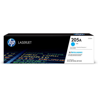 Hp CF531A toner cyan ORIGINAL (205A) Hp CF531A toner cyan ORIGINAL (205A)