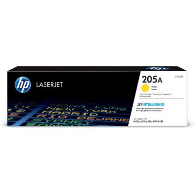 Hp CF532A toner yellow ORIGINAL (205A) Hp CF532A toner yellow ORIGINAL (205A)