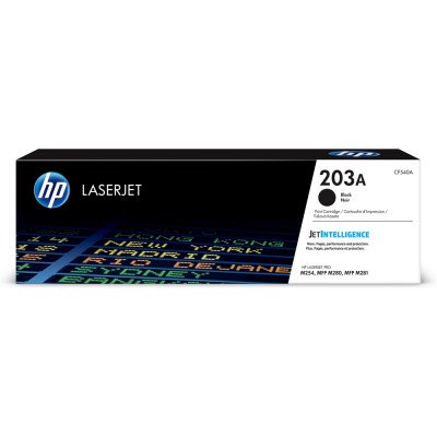 Hp CF540A toner black ORIGINAL (203A) Hp CF540A toner black ORIGINAL (203A)