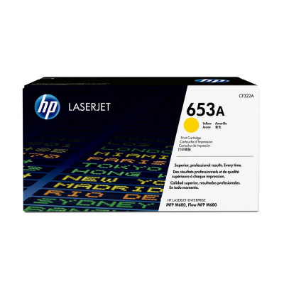 Hp CF322A toner yellow ORIGINAL (653A) Hp CF322A toner yellow ORIGINAL (653A)