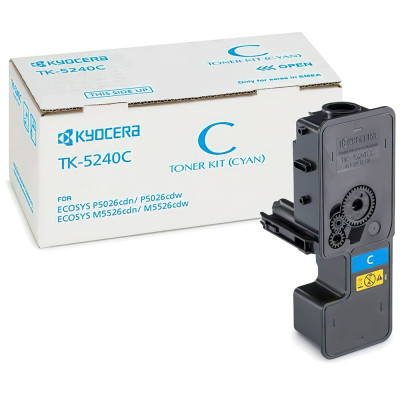 Kyocera TK5240 toner cyan ORIGINAL Kyocera TK5240 toner cyan ORIGINAL