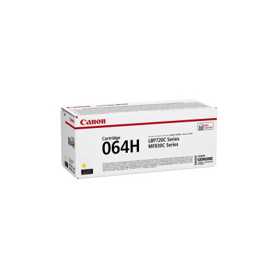 Canon CRG064H toner yellow ORIGINAL 10,5K Canon CRG064H toner yellow ORIGINAL 10,5K