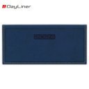 Zsebnaptár krémszínű lapokkal fekvő Sherwood Kék Dayliner 2024.