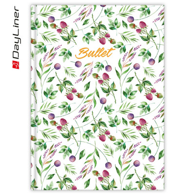 Notesz Colors A5 fehér lapokkal Bullet Berries Dayliner