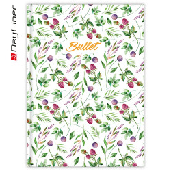 Notesz Colors A5 fehér lapokkal Bullet Berries Dayliner Író- irodaszer, papíráru Dayliner