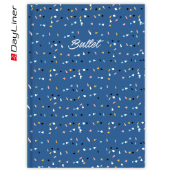 Notesz Colors A5 fehér lapokkal Bullet Sky Dayliner Író- irodaszer, papíráru Dayliner